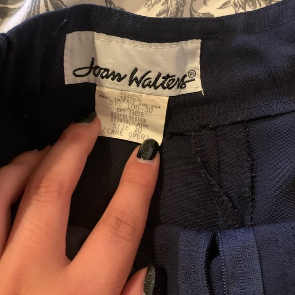 Vintage Navy Pants - Picture 7 of 7